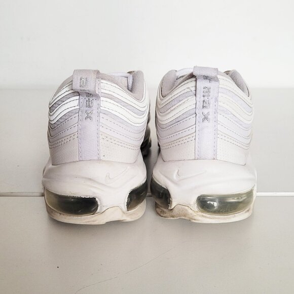 Nike Air Max 97 White Metallic Silver (GS) 921522-104 - Size Youth 6 - Picture 3 of 8